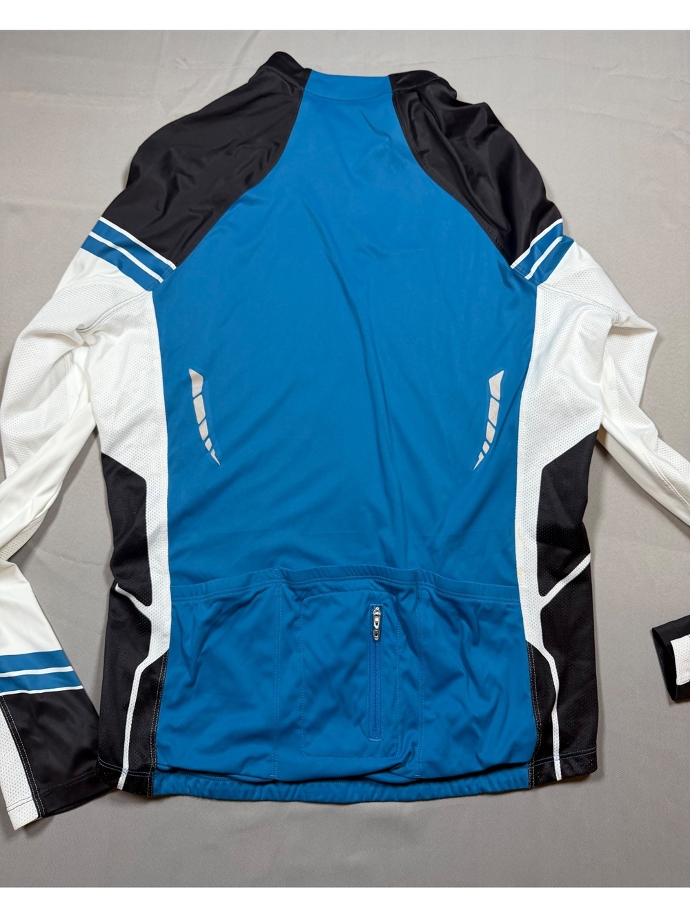 Pearl Izumi Elite blue long sleeve cycling jersey - Picture 10 of 13